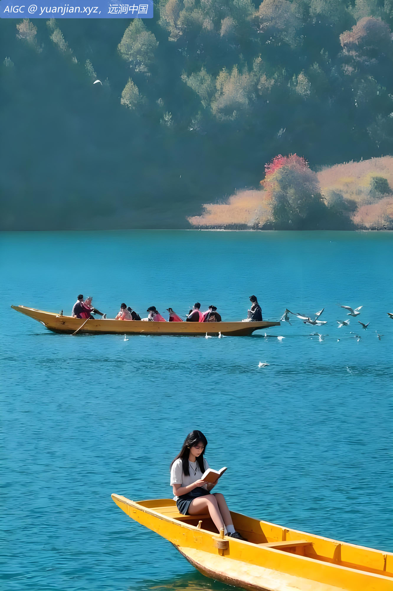 泸沽湖·那天·那水·那云