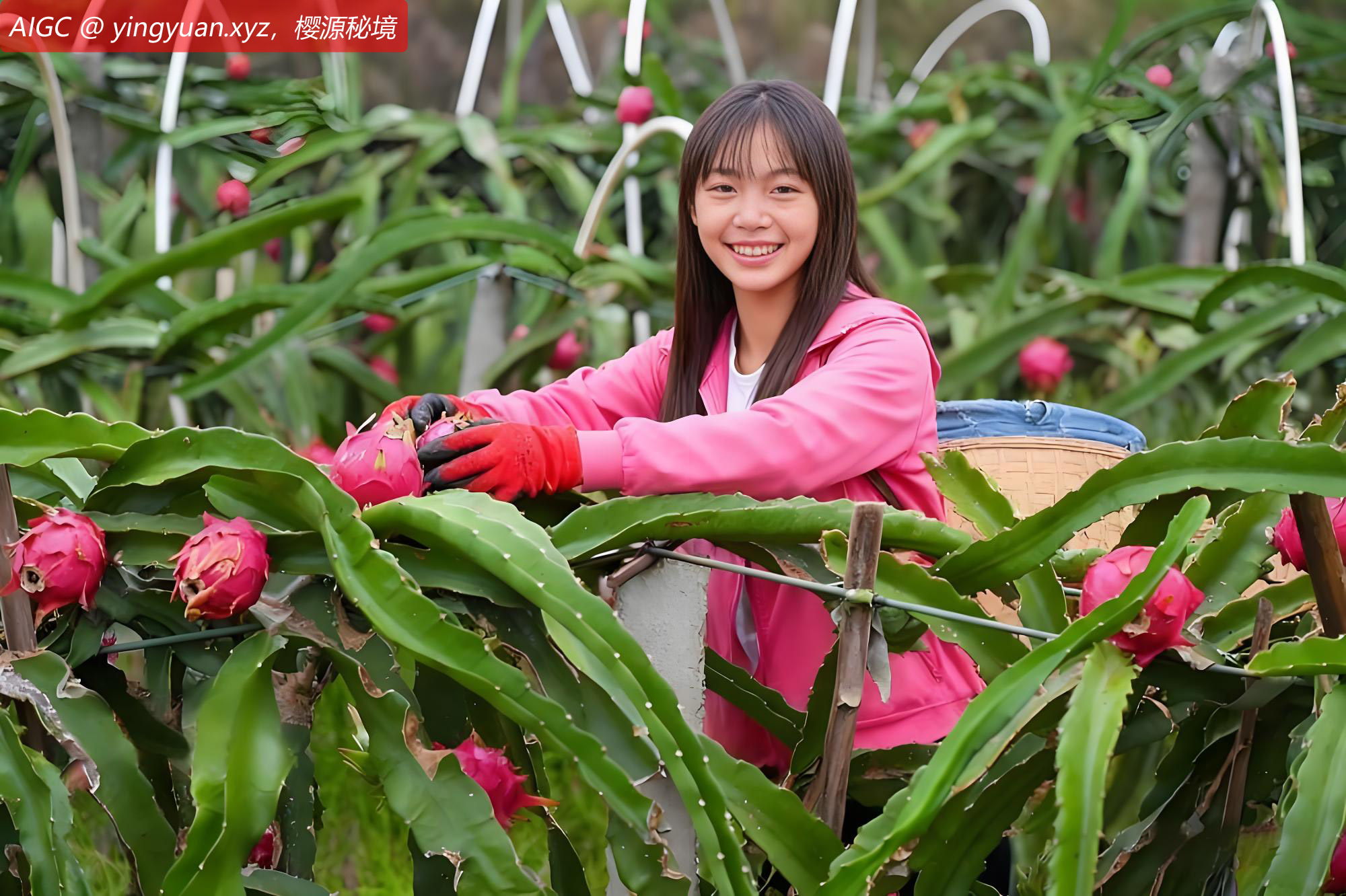 四川省眉山市火龙果喜迎丰收