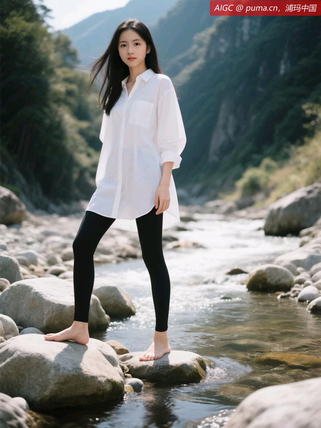 云南大理，远涧。