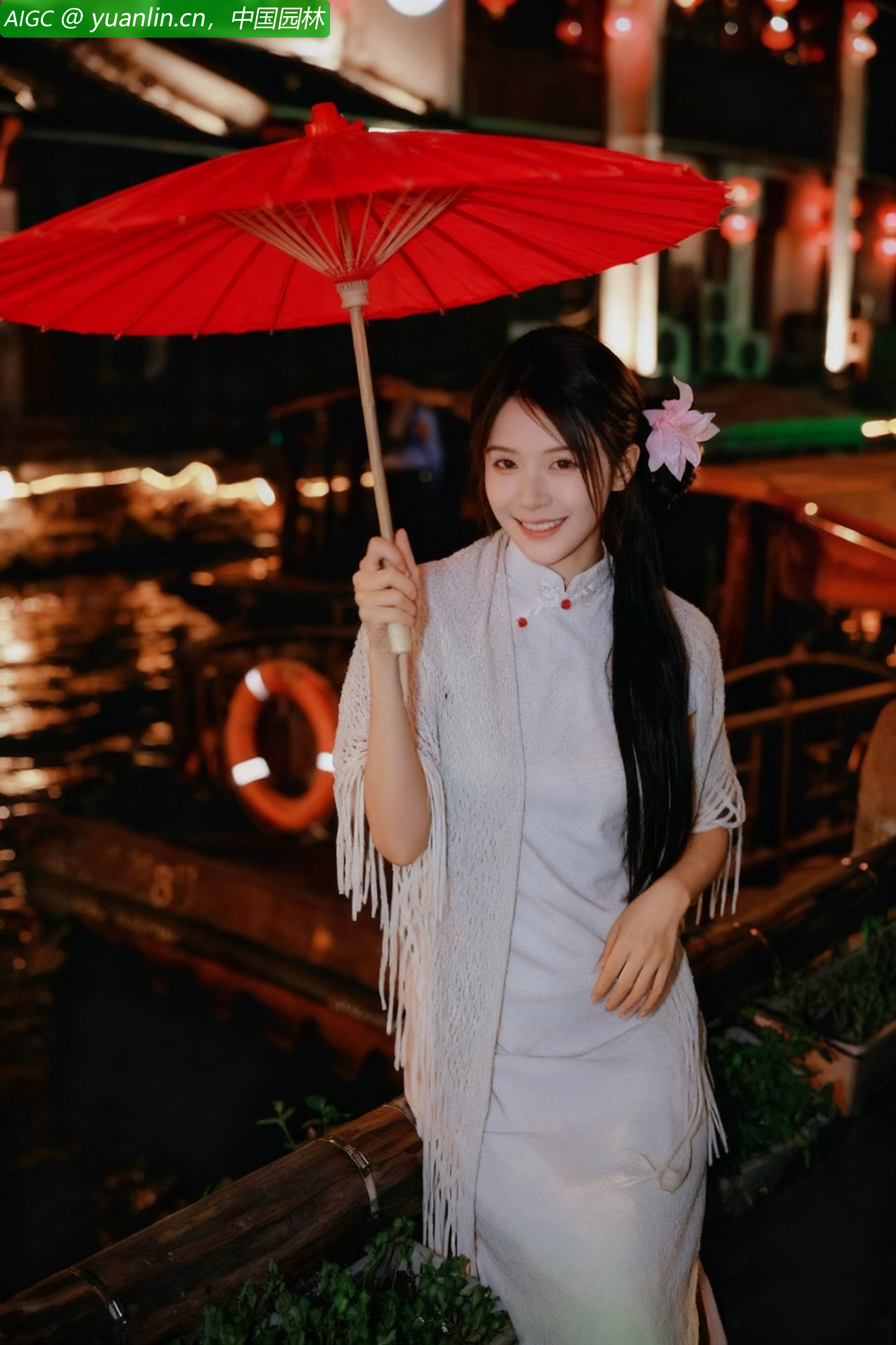 这桨声灯影里的七里山塘