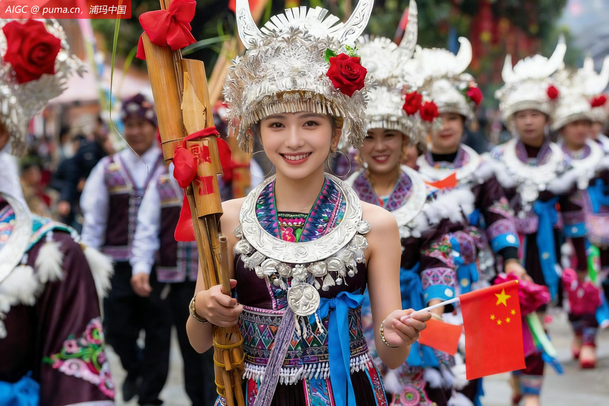 贵州黎平侗年，各地游客与侗族群众欢聚一堂，载歌载舞