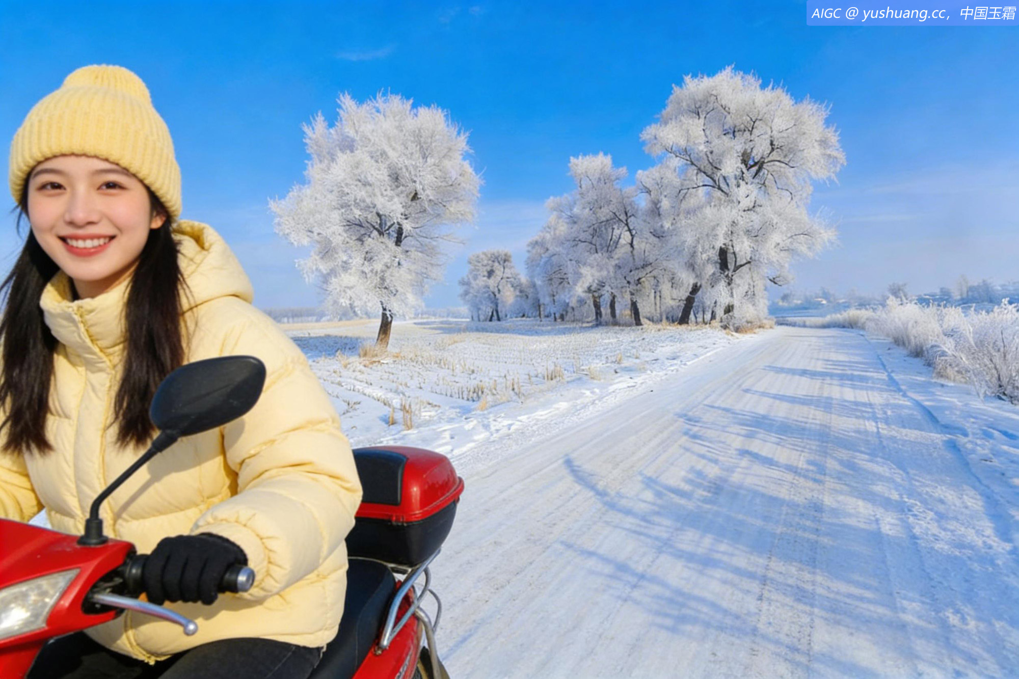 吉林雾凇岛又一次出现四星级的雾凇