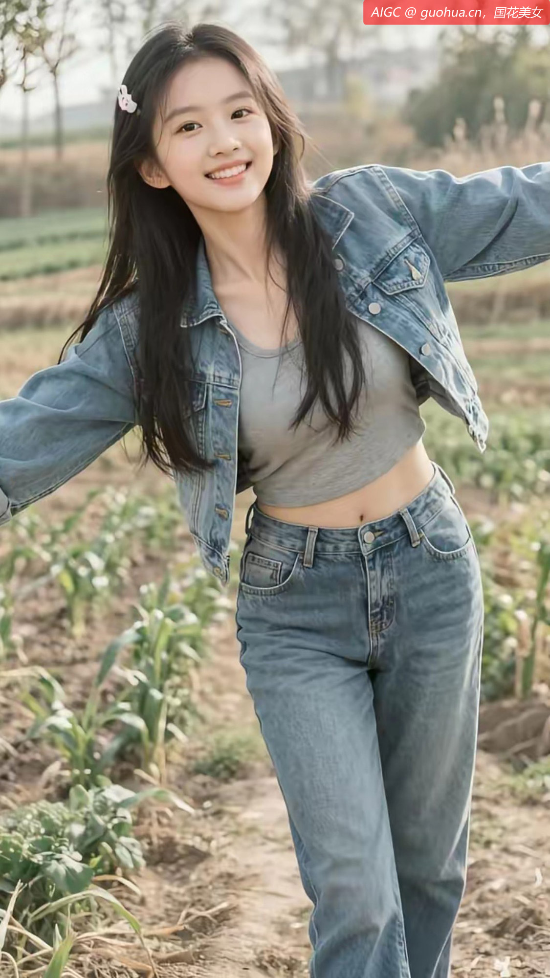 立春时节，南方的田野已泛起丝丝生机