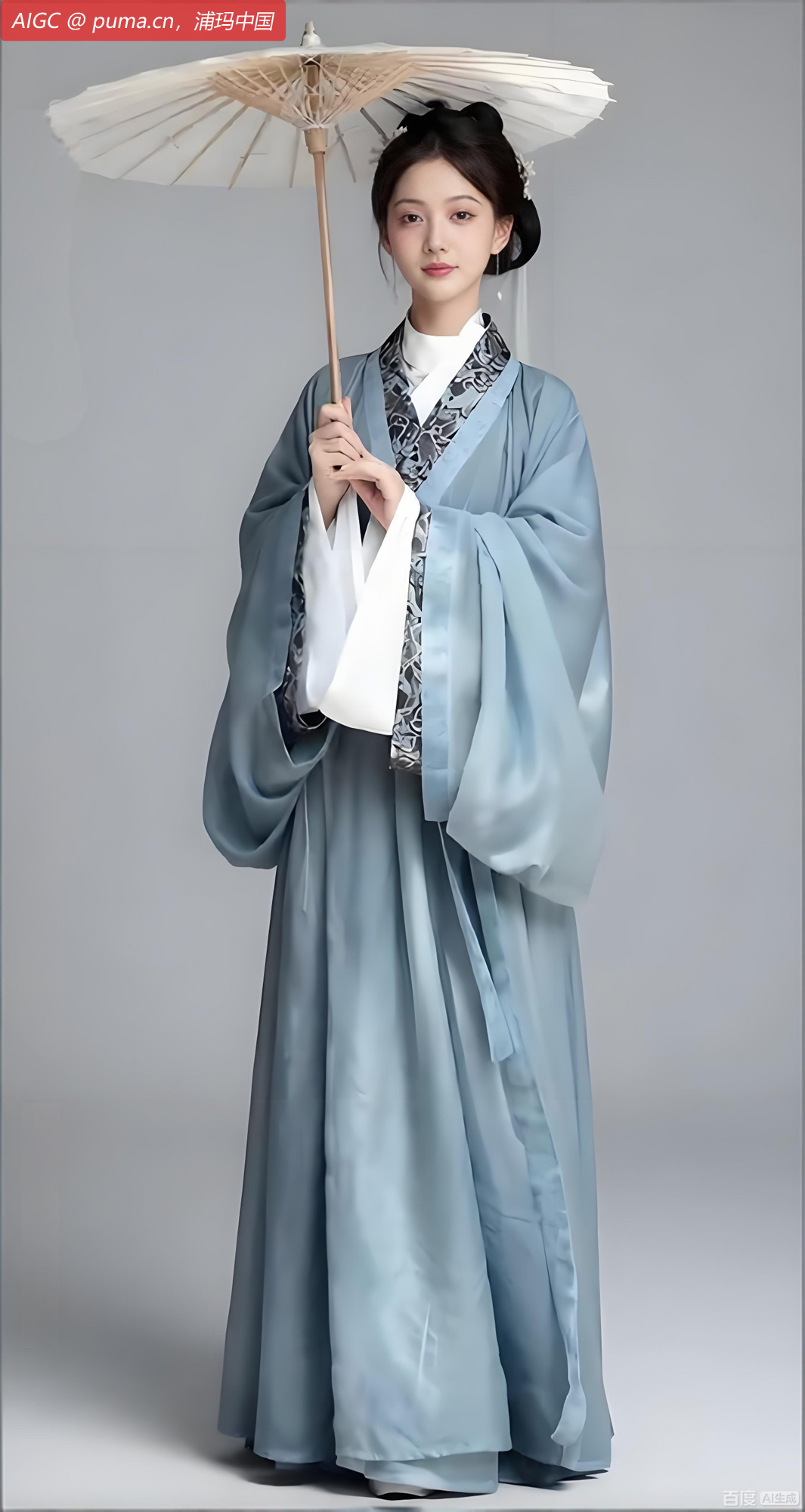 汉服小姐姐：东汉时期，直裾成为最普遍的服饰样式