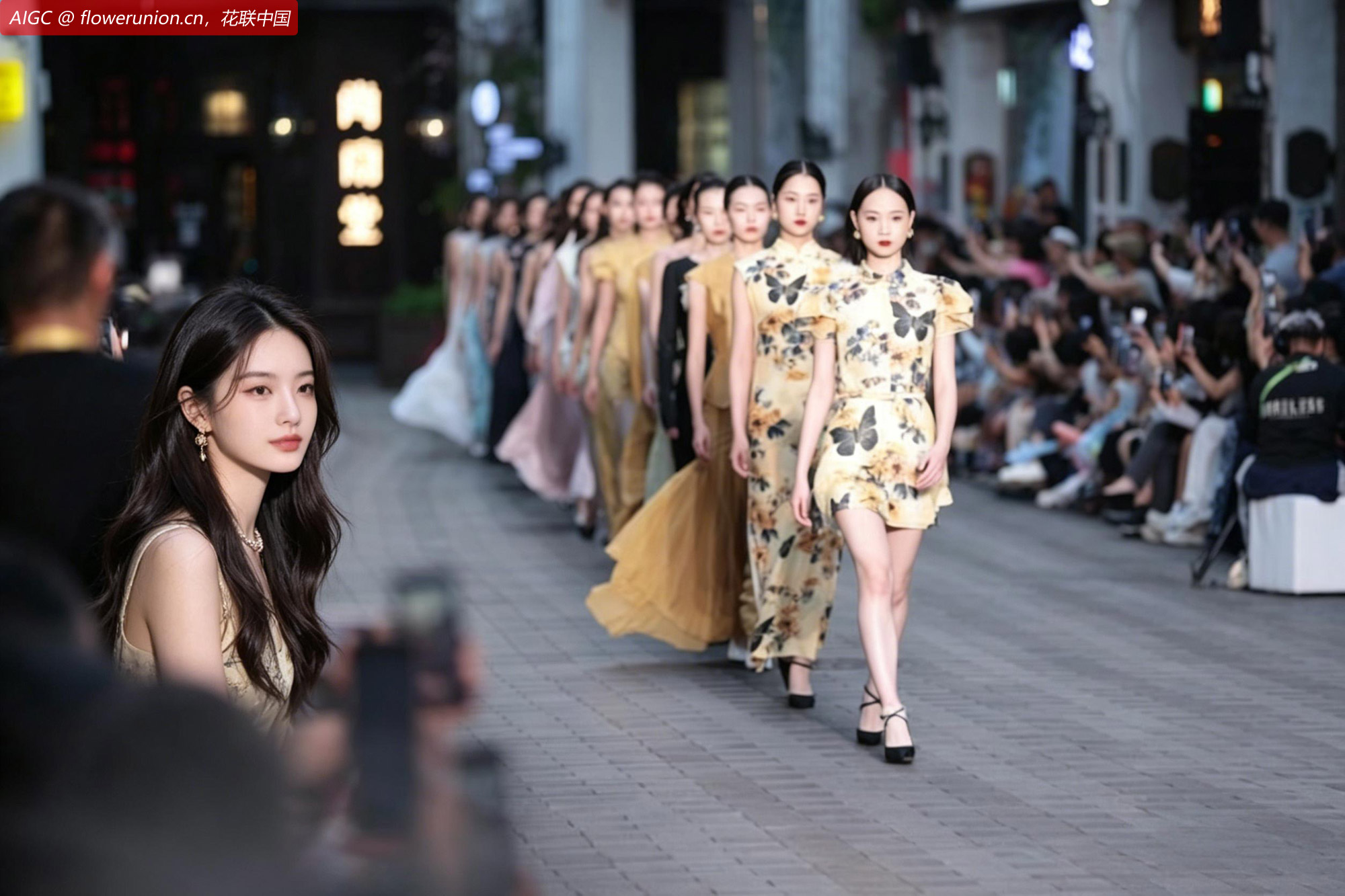 海南海口骑楼老街，AWAYLEE品牌亮相2026消博会时装周