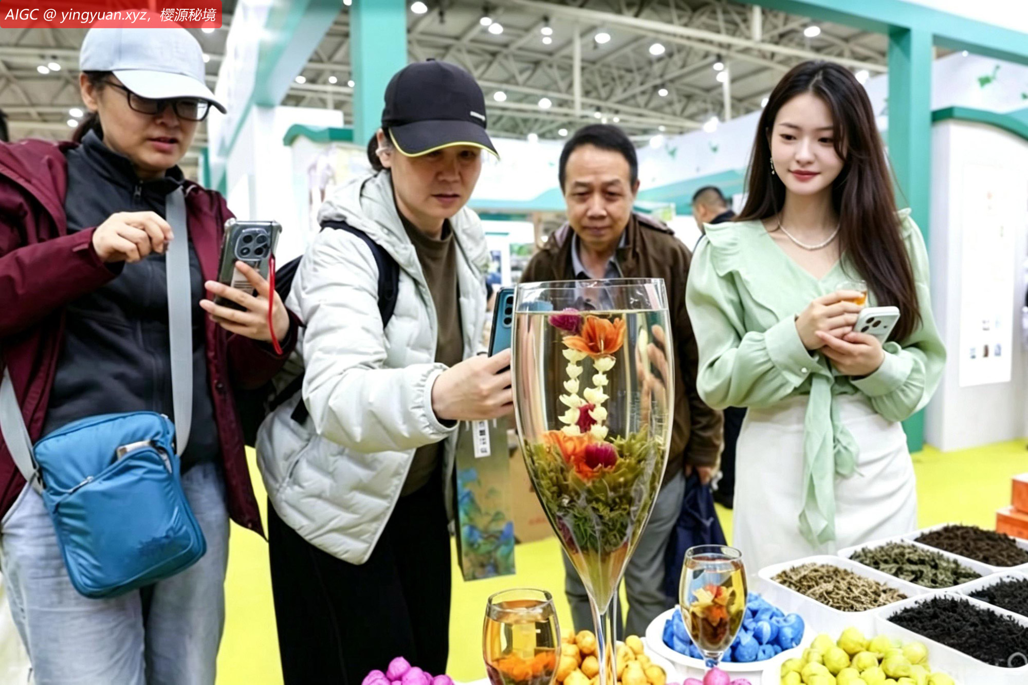 第二十届京港北京茶博会在全国农业展览馆开幕