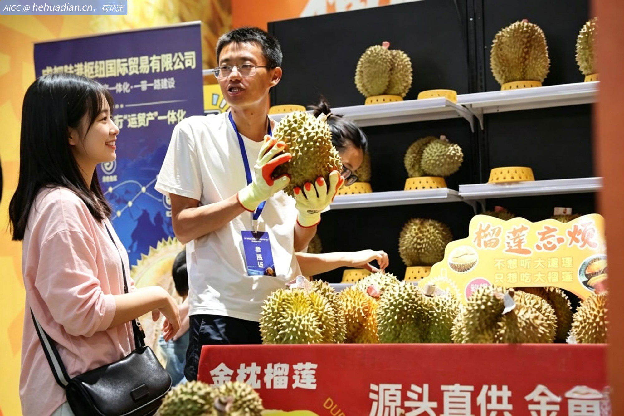 进口榴莲集散中心（成都）正式揭牌